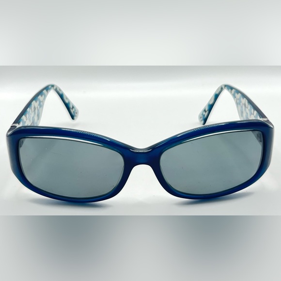 Coach S2009 Blue Oval Sunglasses Frames Only - Picture 3 of 8